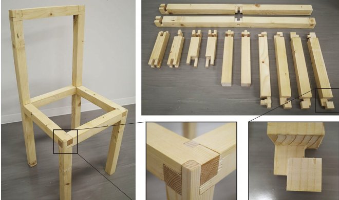 Tsuqite поможет соединить сложные деревянные детали без клея и гвоздей 