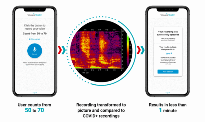 Приложение VocalisCheck диагностирует COVID-19 по голосу с точностью 81% 