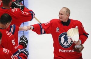 Команде Легенд Хоккея помогли выиграть у сборной НХЛ восемь шайб Путина