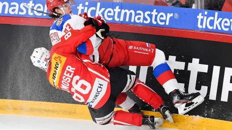 Сборная России по хоккею проиграла Швейцарии впервые за 21 год 