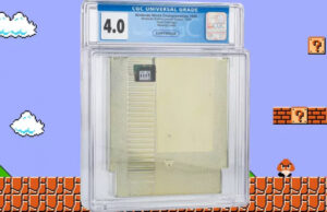 Редчайший золотой картридж Nintendo 1990 года выставлен на аукцион