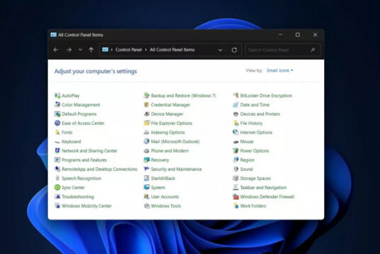 Microsoft прощается с Панелью управления Windows спустя почти сорок лет