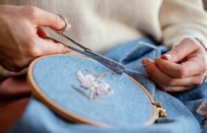 Вышивка на одежде как элемент современного дизайна