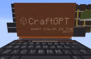 Энтузиаст построил ChatGPT в Minecraft из 439 миллионов блоков